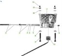 Cable accélérateur Casalini M20 ( 1ére version )