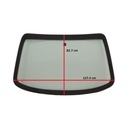 Dimensions Pare-brise Ligier 162, Ambra, Nova, Xtoo et Optimax - 0041099