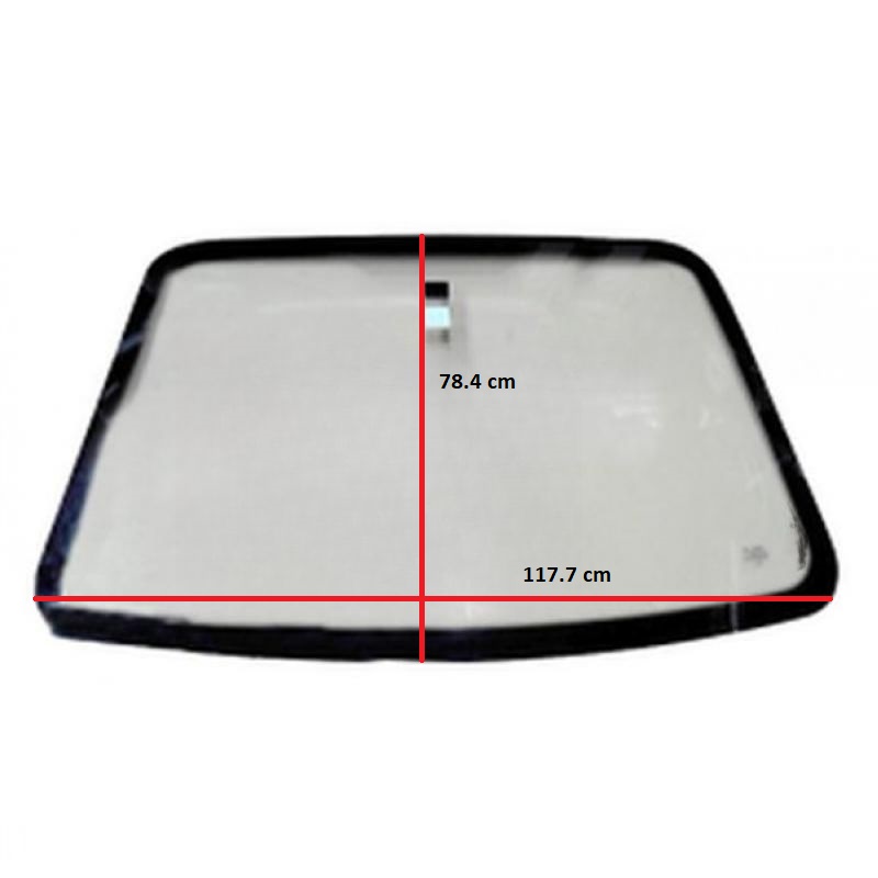 Dimensions Pare-brise Microcar Mgo 1 et Mgo 2 1009897