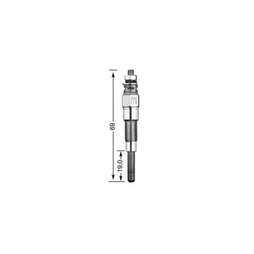 Glow plug for Aixam Kubota engine