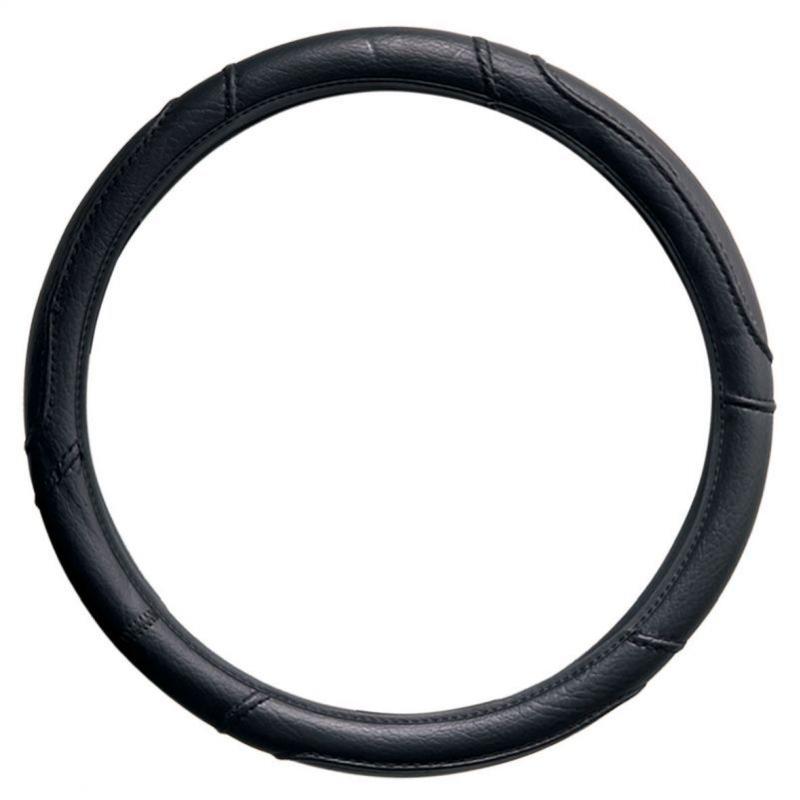 Imitation leather steering wheel cover 36 cm