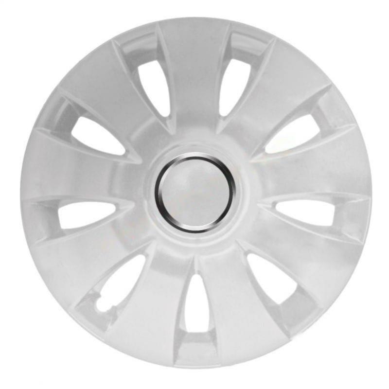 14-inch white wheel trims