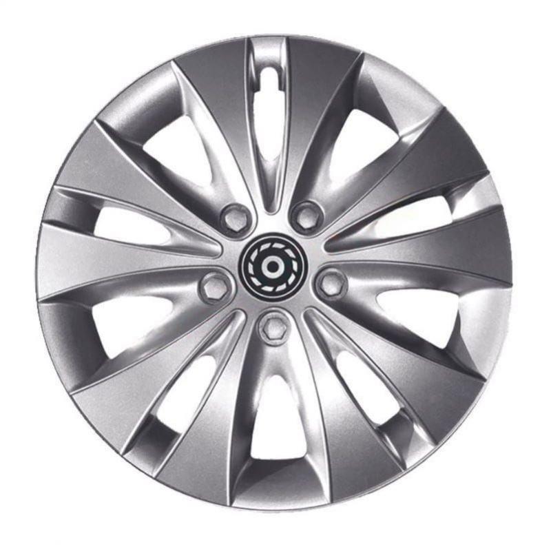13-inch silver wheel trims