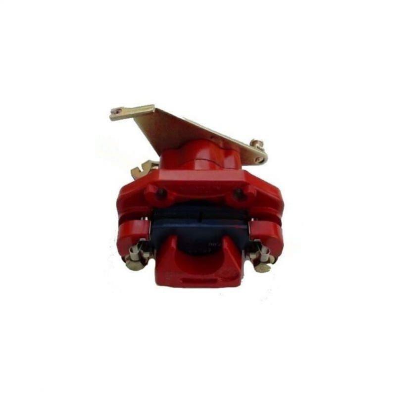 Right rear brake caliper Ligier - Microcar red