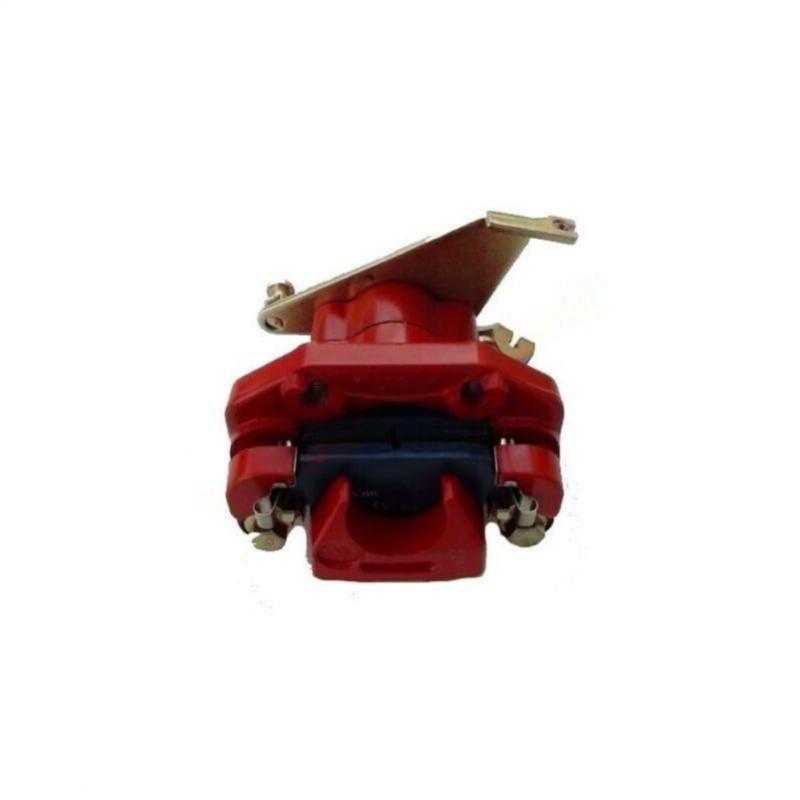 Left rear brake caliper Ligier - Microcar red