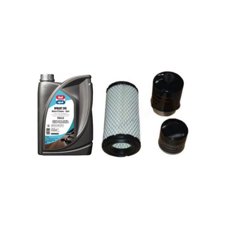 Kit of 3 filters for Lombardini Dci+ 2L oil engine