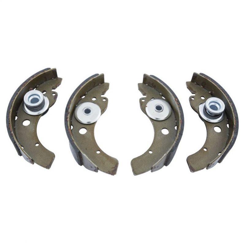 Set of 4 rear brake shoes, diameter 160 mm