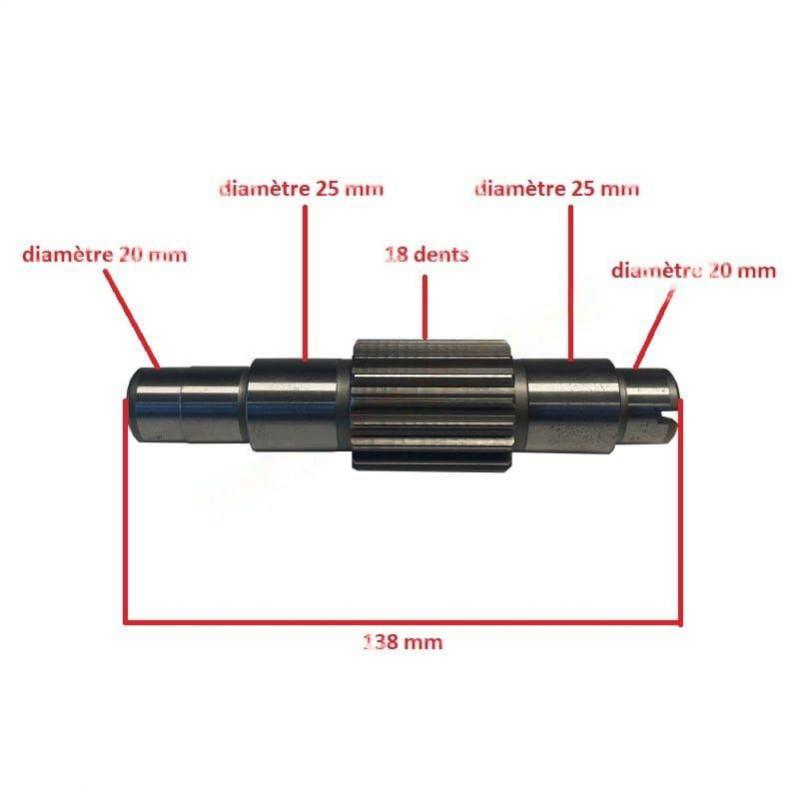 Stilfreni gearbox intermediate shaft