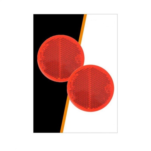 [FZCATA60] 55 MM RED REFLECTOR ( 2 PC )