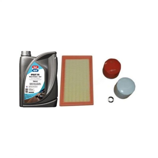 [FZKITFILFOCS01H] Kit van 3 filters voor Lombardini Focs motor voor 2004 + olie