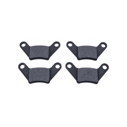 [F004000683] Set of 4 Casalini rear brake pads, 1st assembly